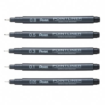 Pentel Fineliner Pointliner (S20P)