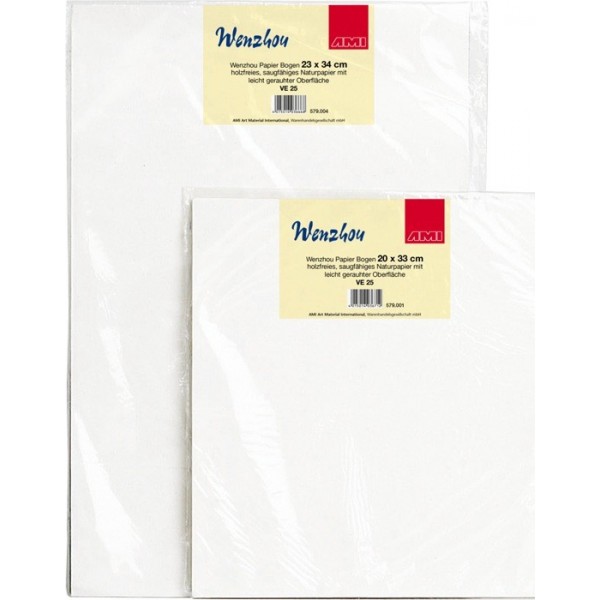 15344-thickbox_default AMI Wenzhou Papier Bogen 20x33cm 30 g/m2 25 bogen