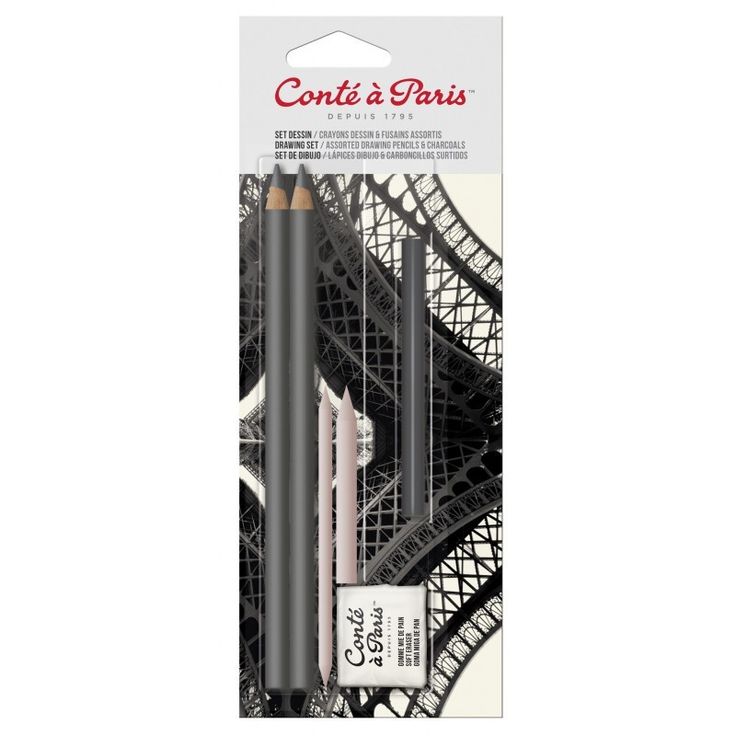 CaP-50073-drawing-set Conte a Paris Skizzen Sets