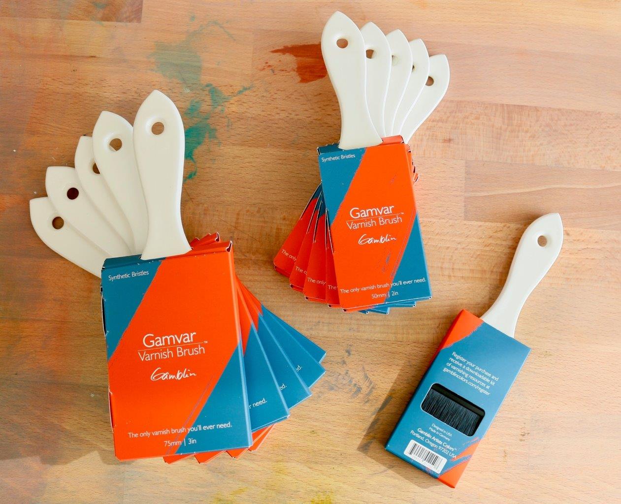 Gamvar-Varnish-Brushes Gamblin Gamvar Varnish Brush