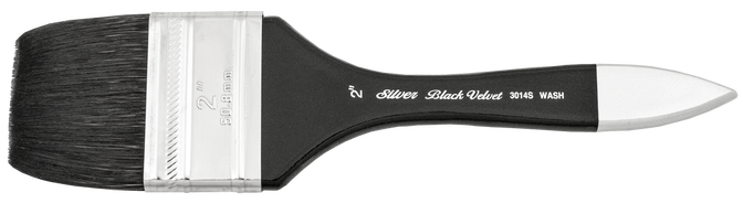 Silver Brush Black Velvet 3014S Wide Wash