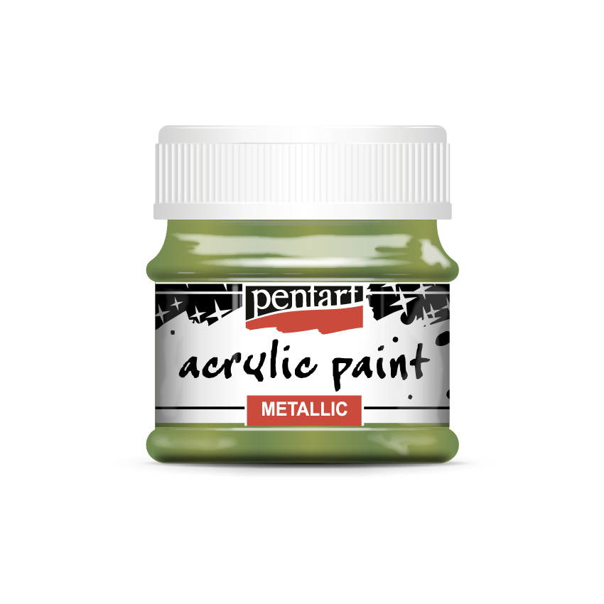 3531p_drawn Pentart Acrylfarbe Metallic/Pearl 50ml