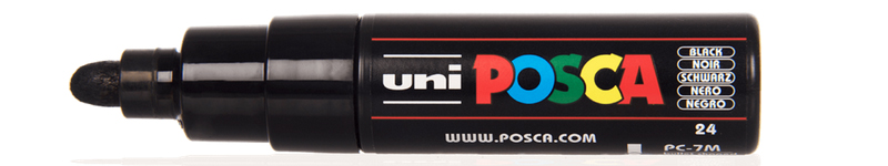 UNI POSCA Marker PC7M (4.5-5.5 mm)