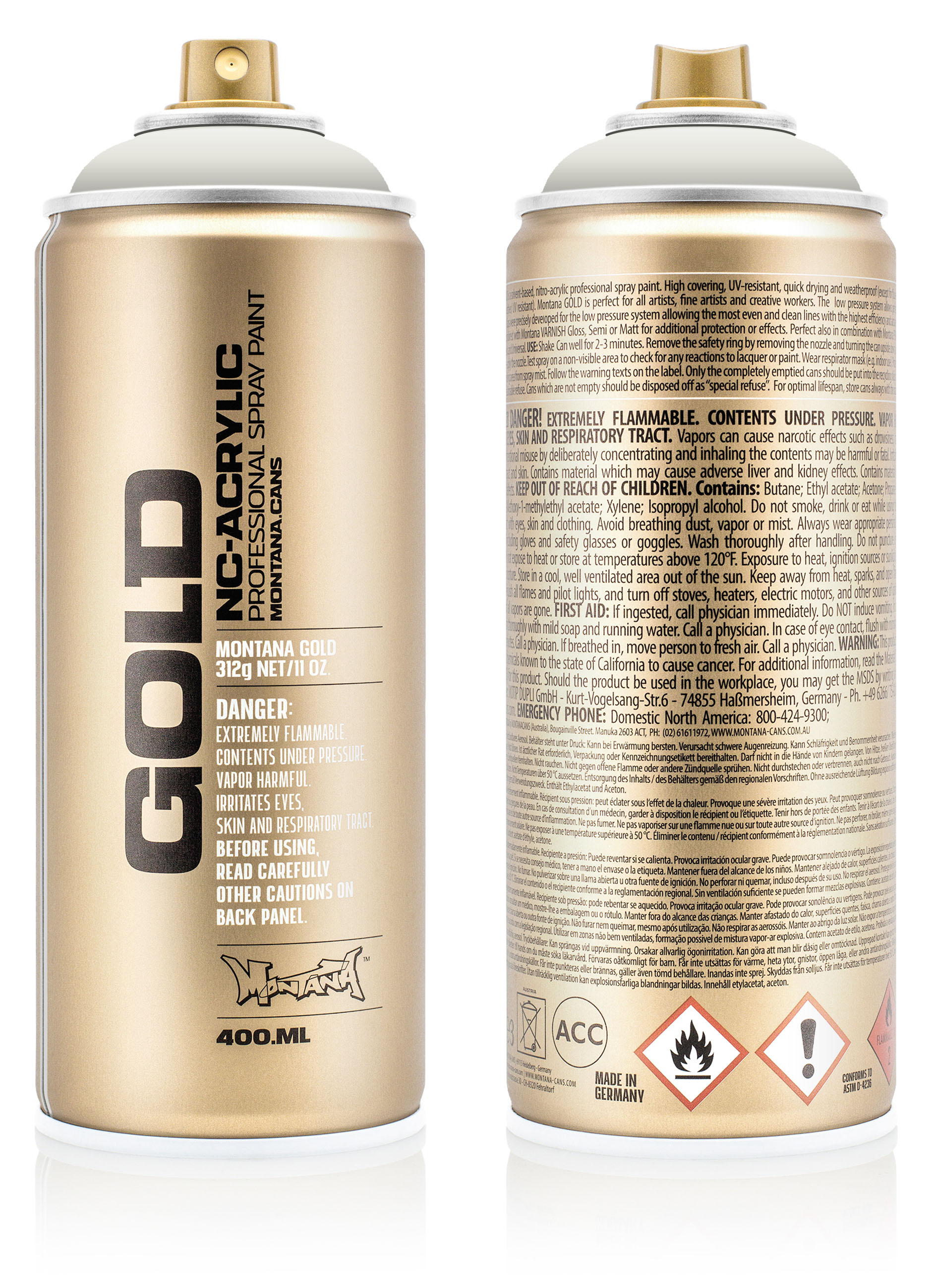 MOONTANA-GOLD-400ML-G7230 Montana GOLD Acrylic Spray Paint 400ml