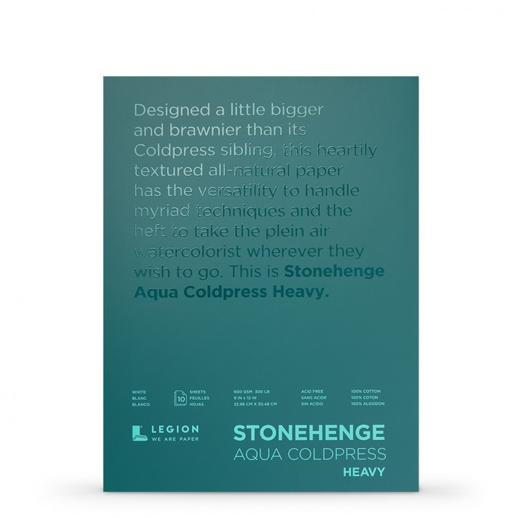 Legion Stonehenge Aqua COLDPRESS WHITE 600g/m