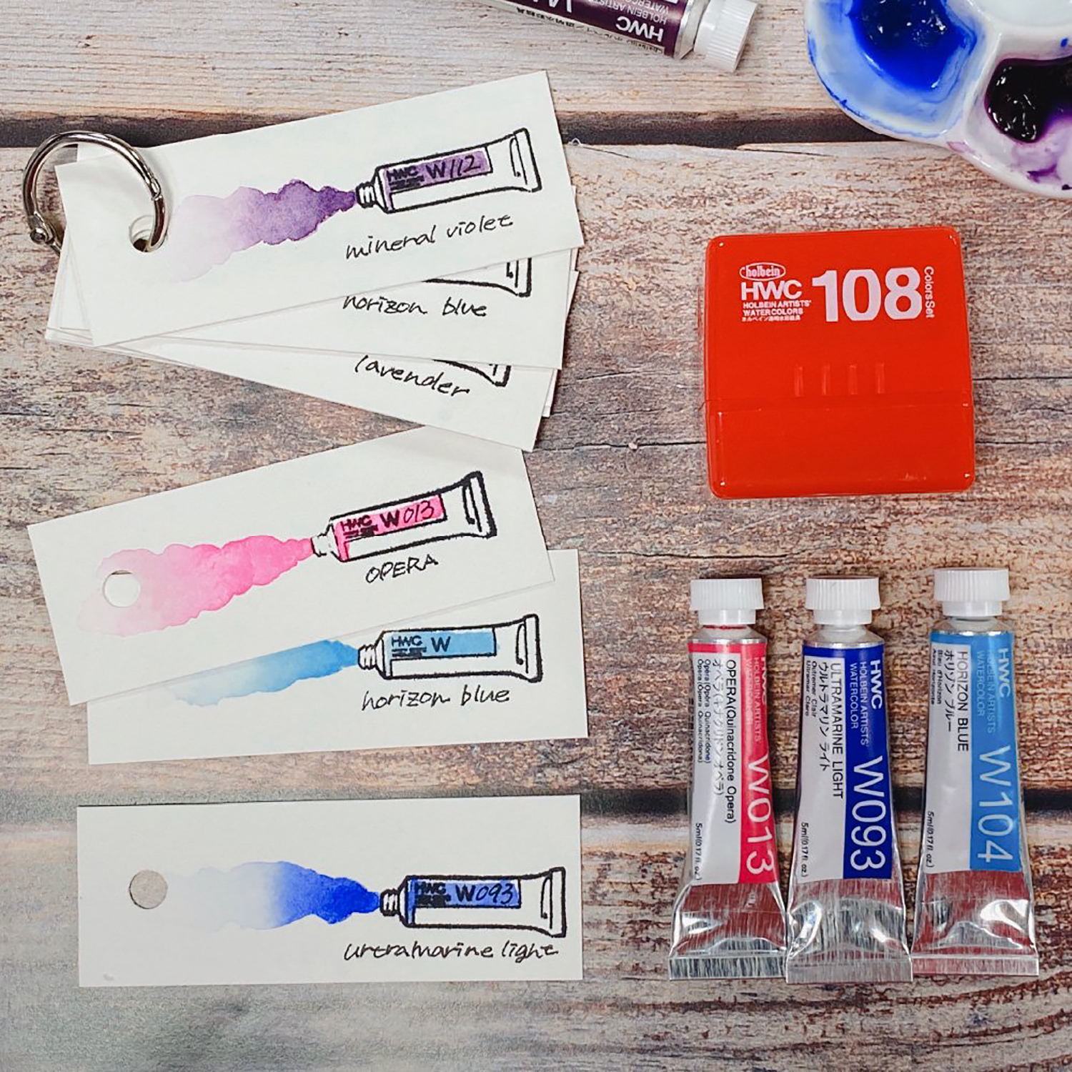 Holbein Rubber Stamp (Watercolor Tube)