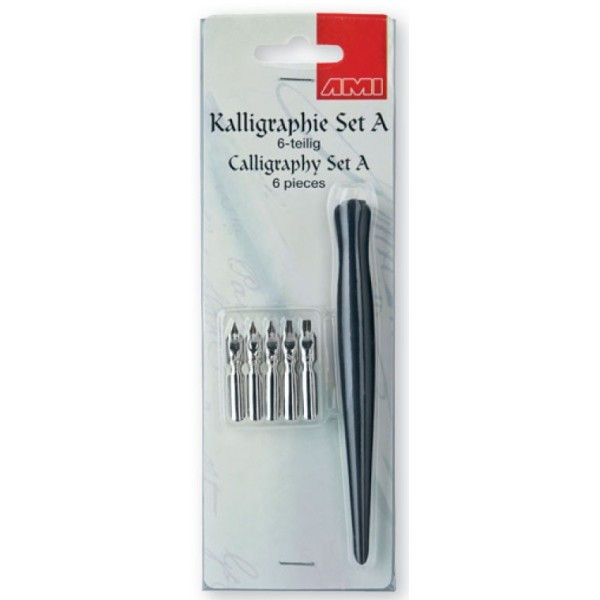 calligraphie-set-a-6-dlg AMI Kalligraphie Set 6tlg.