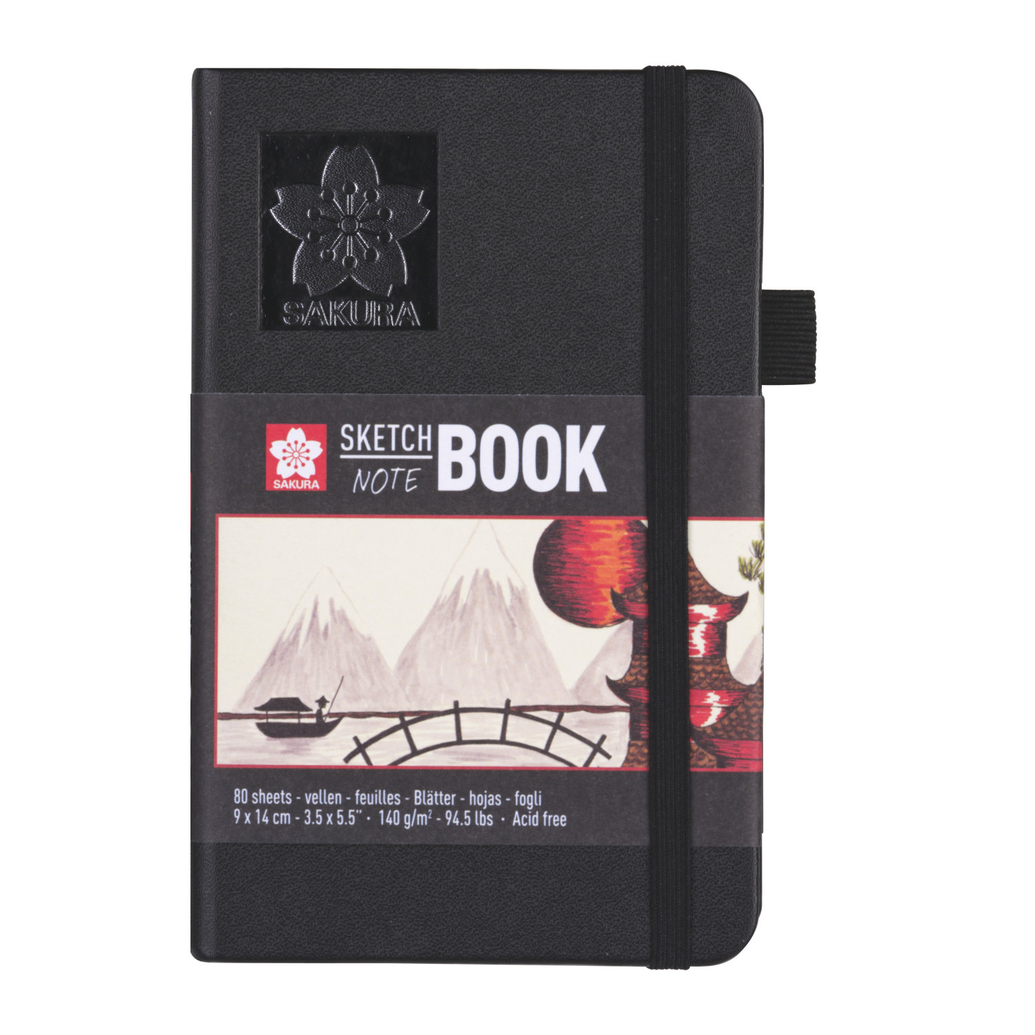 SAKURA-sketchbook-4x14 Sakura Skizzenbücher 140g/m