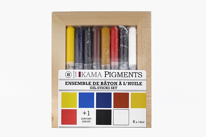 Kama Pigments Oil Sticks 8-color Set