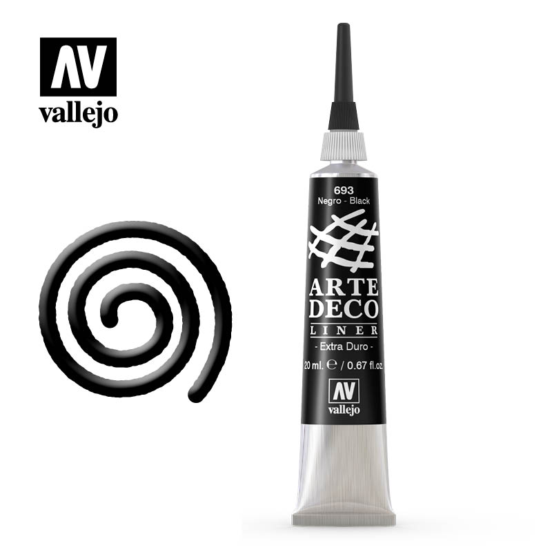 Vallejo ARTEDECO Liner/Contour 20 ml
