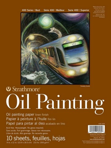 Strathmore 400 Oil Painting Block