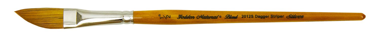 Silver Brush Golden Natural 2012S Dagger Striper