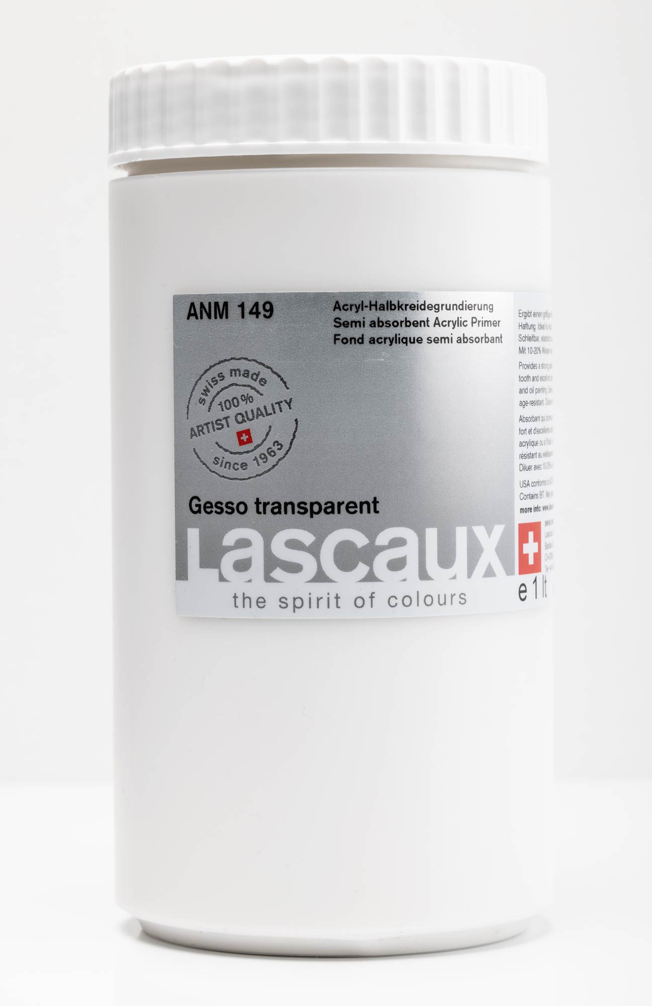 Lascaux Gesso transparent (2021)