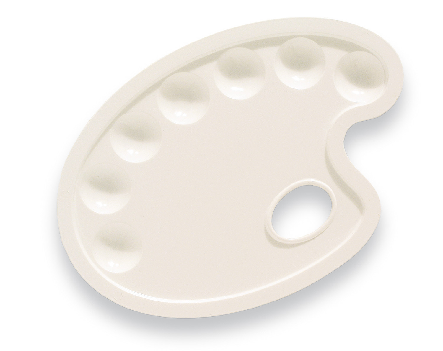 Vang Palette Plastik oval