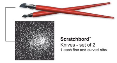 Ampersand Scratch Knife for Scratchbord