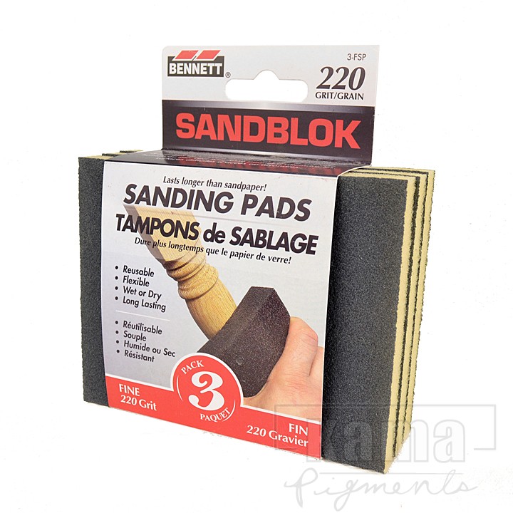 Kama Pigments Sandpapier 3er Pack