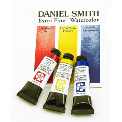 DANIEL SMITH Extra Fine Watercolor Primary  3-Set 15ml
