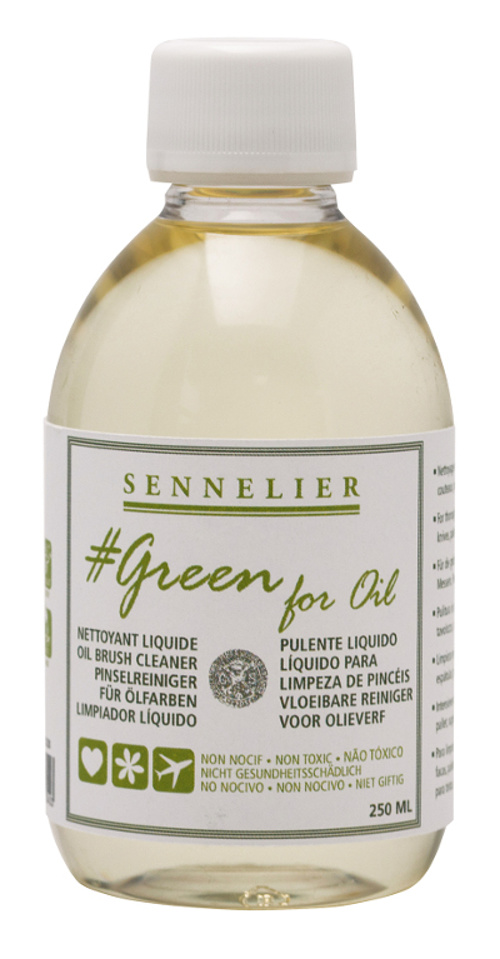Sennelier Green for Oil Cleaner