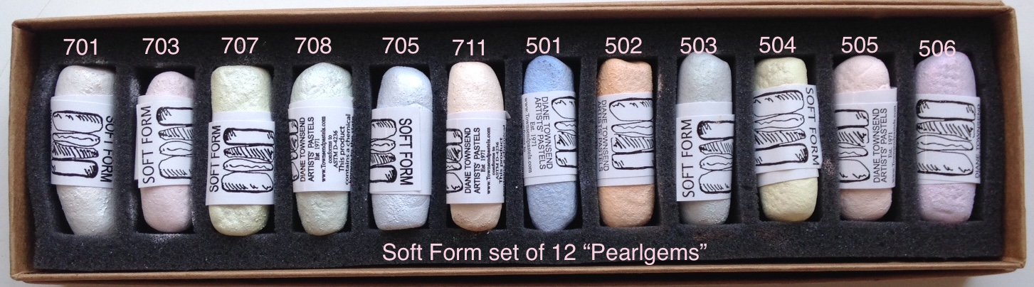 Diane Townsends Artists Soft Form Pastels 12-Set