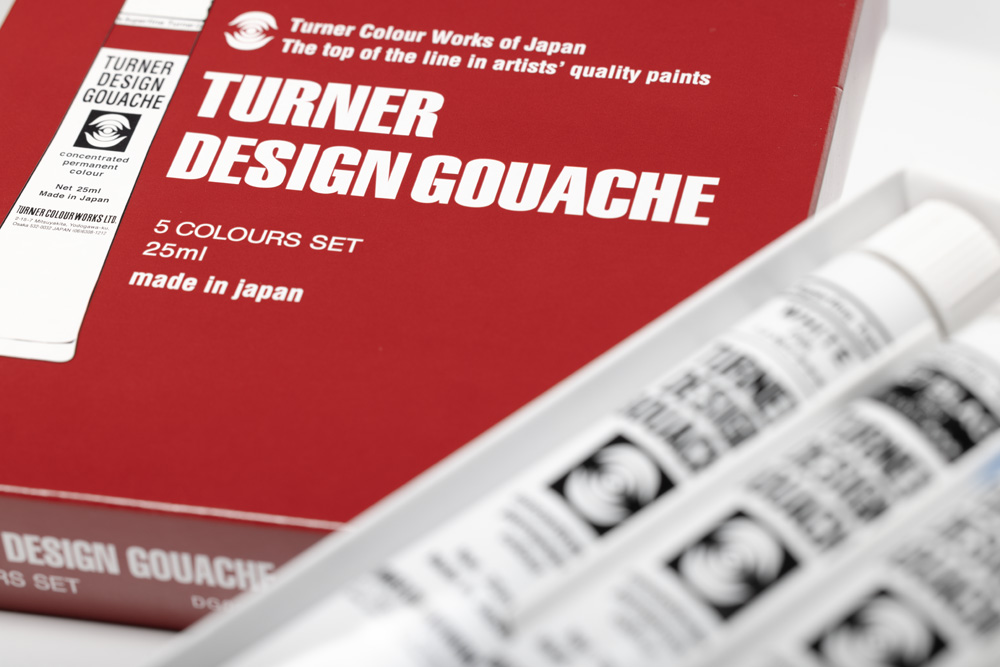 Turner Design Gouache Set 5 x 25ml