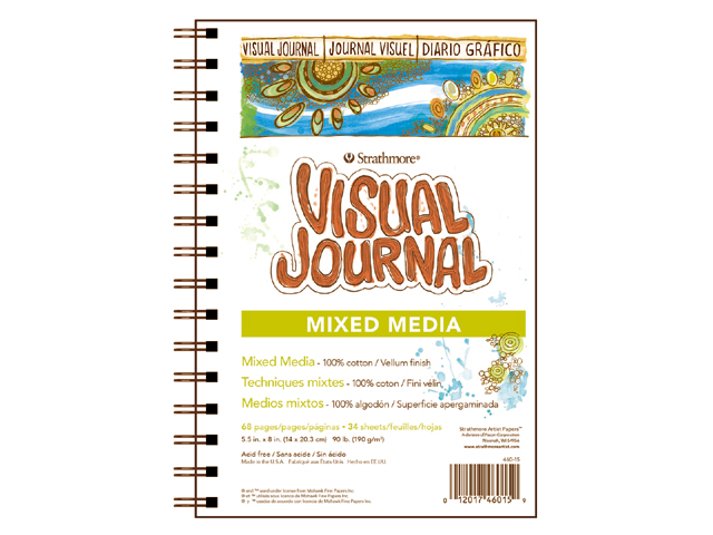 Strathmore 500 Mixed Media Visual Journal 190g