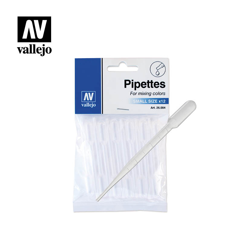 Vallejo Pipettes 1 ml./0.03 fl.oz. (12 Stk)