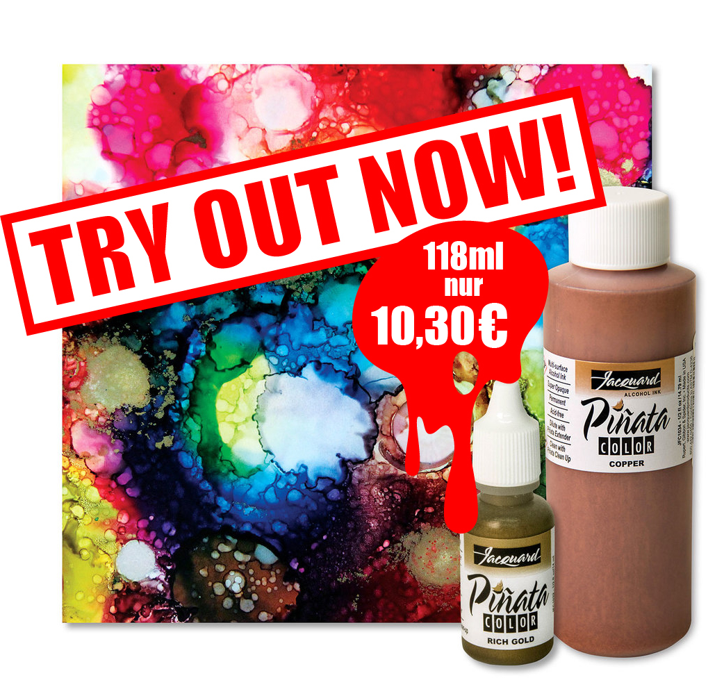 TRY OUT Jacquard Pinata Alcohol Ink 118ml