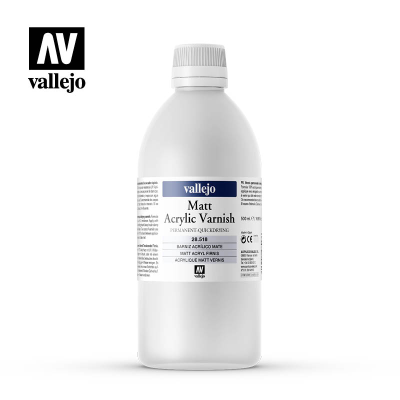 matt-acrylic-permanent-varnish-vallejo-28518-500ml Vallejo Matt Acrylic Varnish .518
