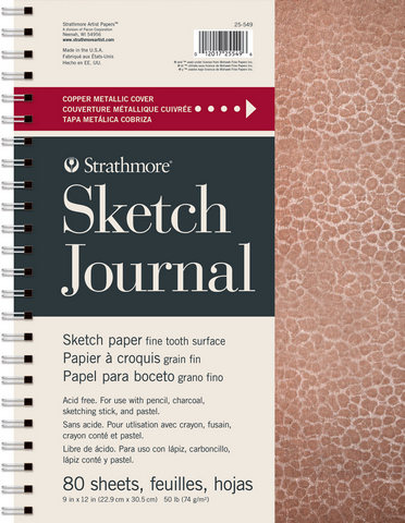 Strathmore Metallic Cover Sketch Journal 74g