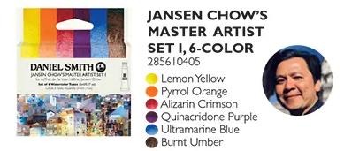 Daniel Smith Jansen Chows Master Artist set I - 5m x 6 Tuben