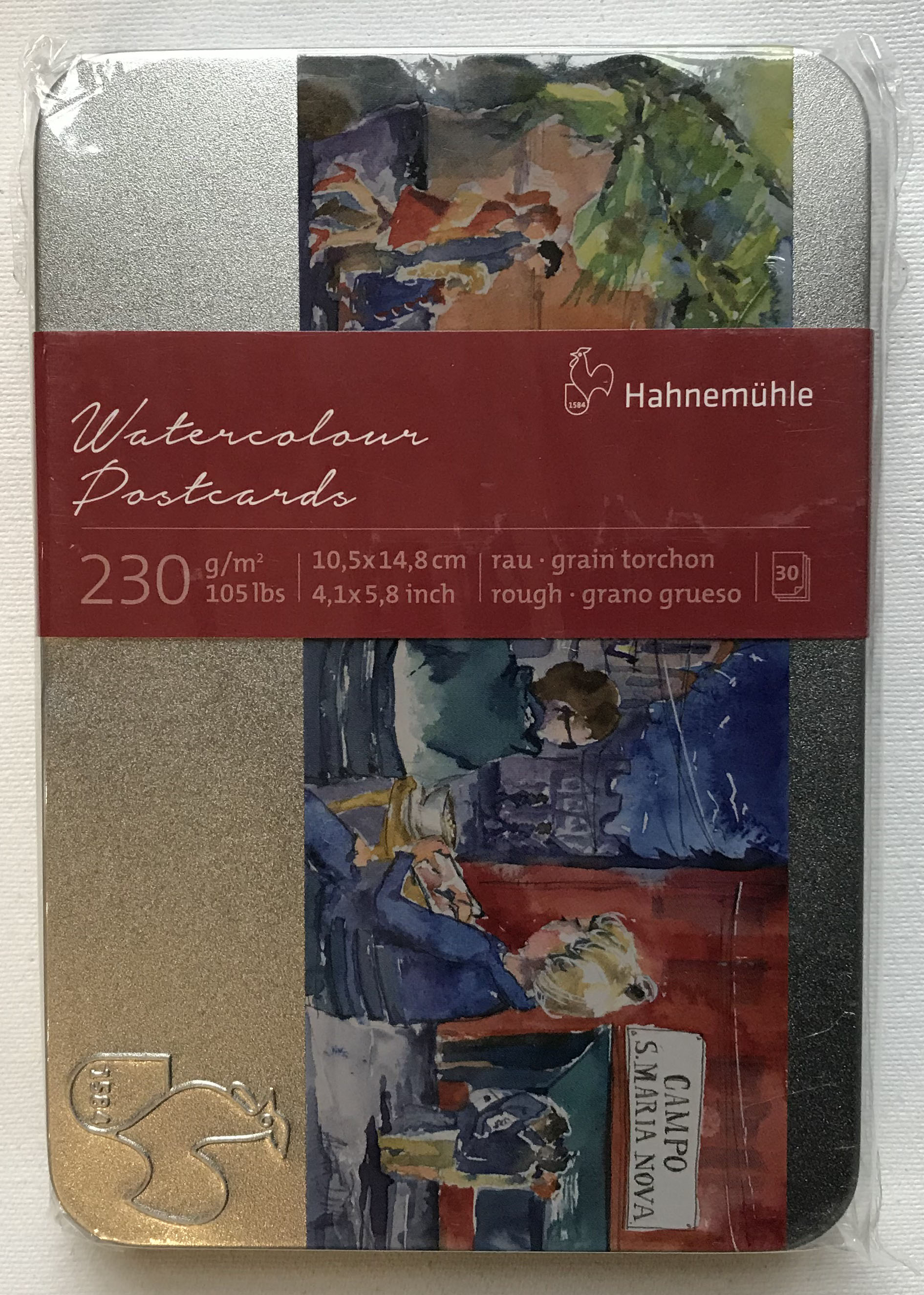 Hahnemuhle Aquarellpostkarten Metallbox