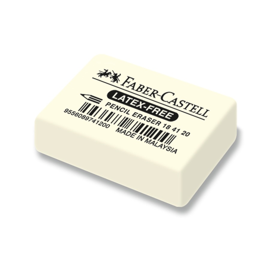 184120_10_PM1 Faber Castell LATEX-FREE Radierer 7041-20