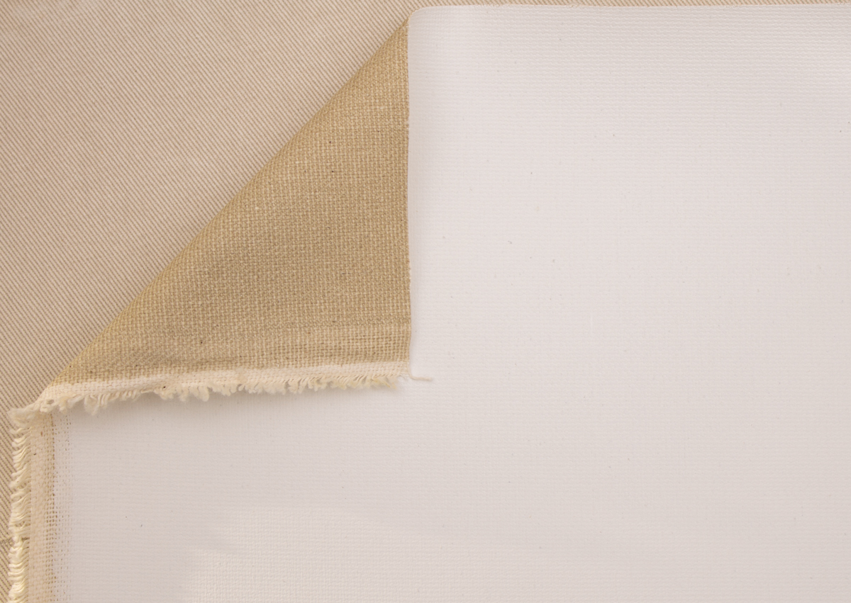 10702_1 Caravaggio 502 primed cotton 330 g/m², 2.10 m width, medium- fine
