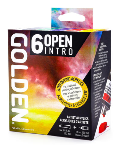 Golden 6 Acrylic OPEN Intro Set 055