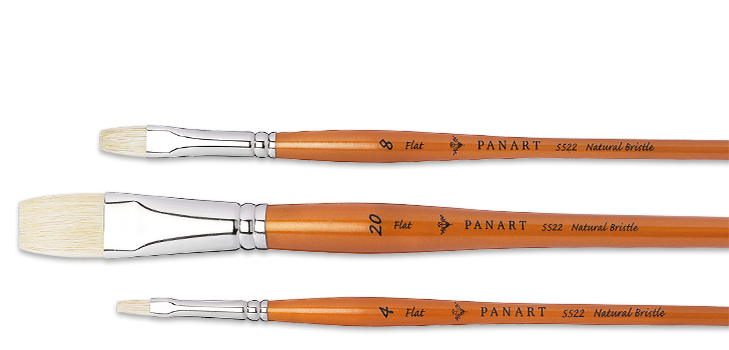 PANART oil brush Flach 5522 Bristle