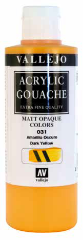 Vallejo Acrylic Gouache 200ml