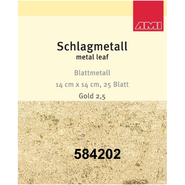 AMI Schlagmetallheft Blattmetall
