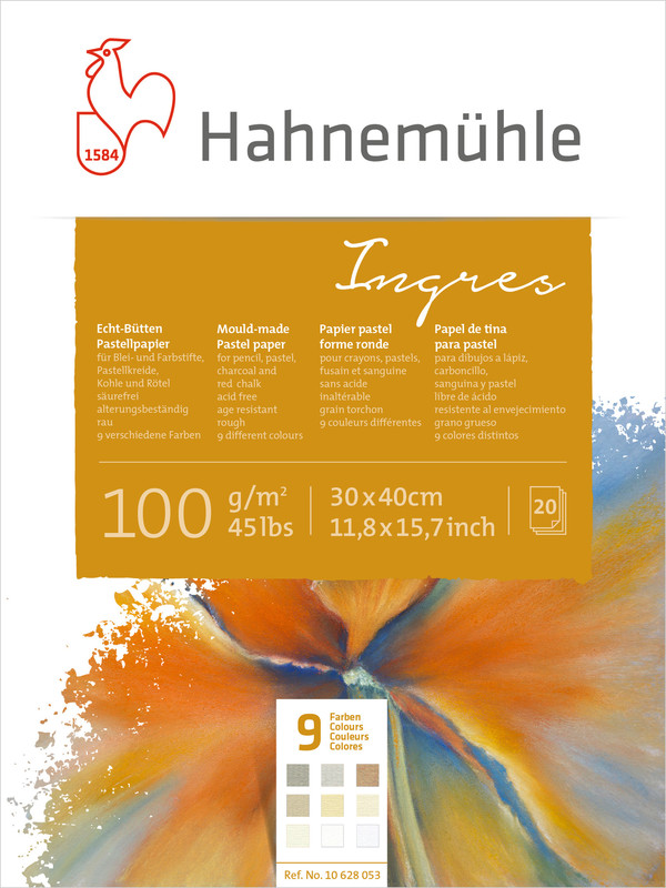Hahnemuhle Ingrespapier Block 100g/m 20 Blatt