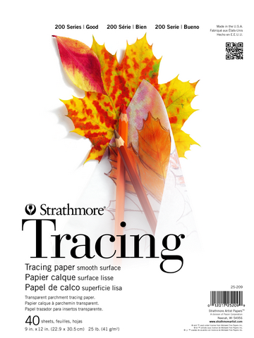 Strathmore 200 Student Tracing Pad 41g 22.9 x 30.5cm