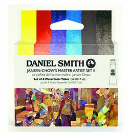 Daniel Smith Jansen Chows Master Artist set II - 5ml x 6 Tuben