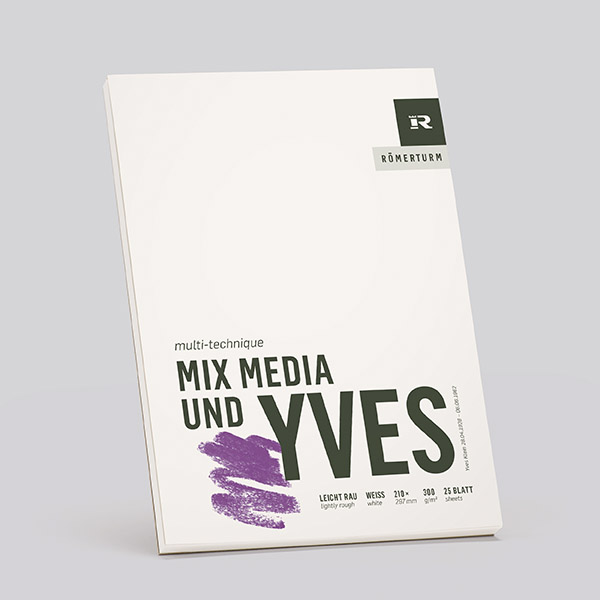 Romerturm Mix Media MIX MEDIA UND YVES 300g weiß leicht rau
