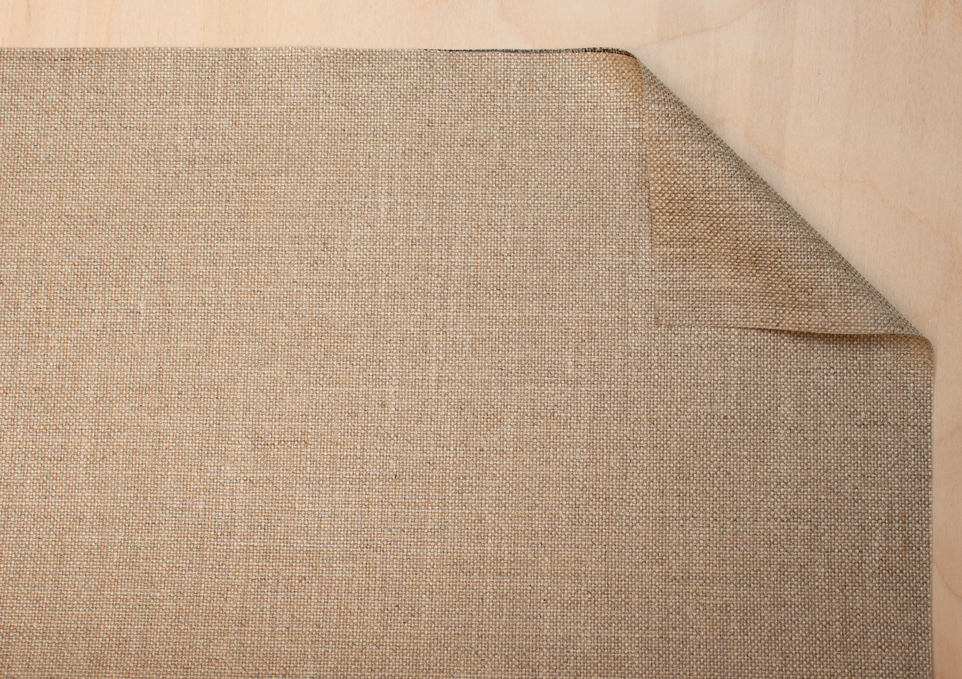 10724 Caravaggio transparent primed linen 330 g/m², 2.10 m width, fine, No. 11/F