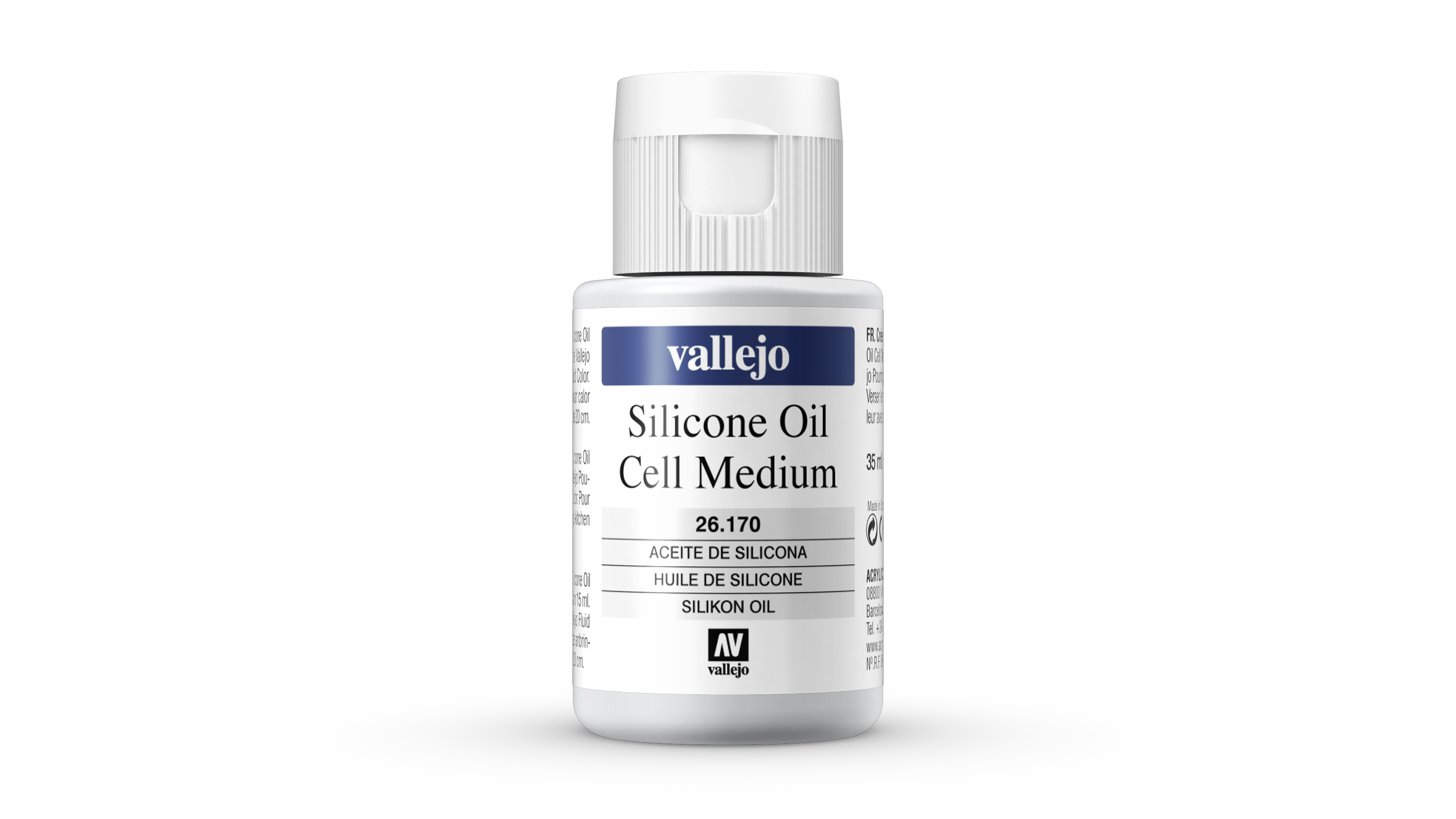 Vallejo Silicone Oil Cell Medium .170 35ml