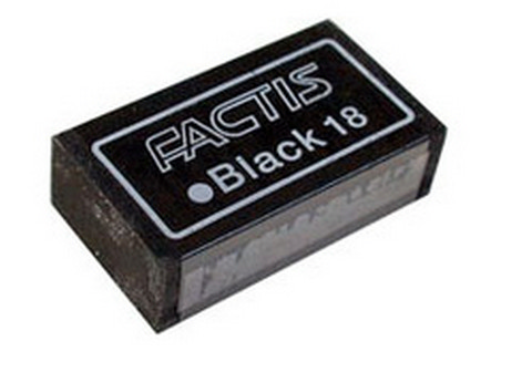 SLS-general-GBS18 General FACKTIS Radiergummi Black