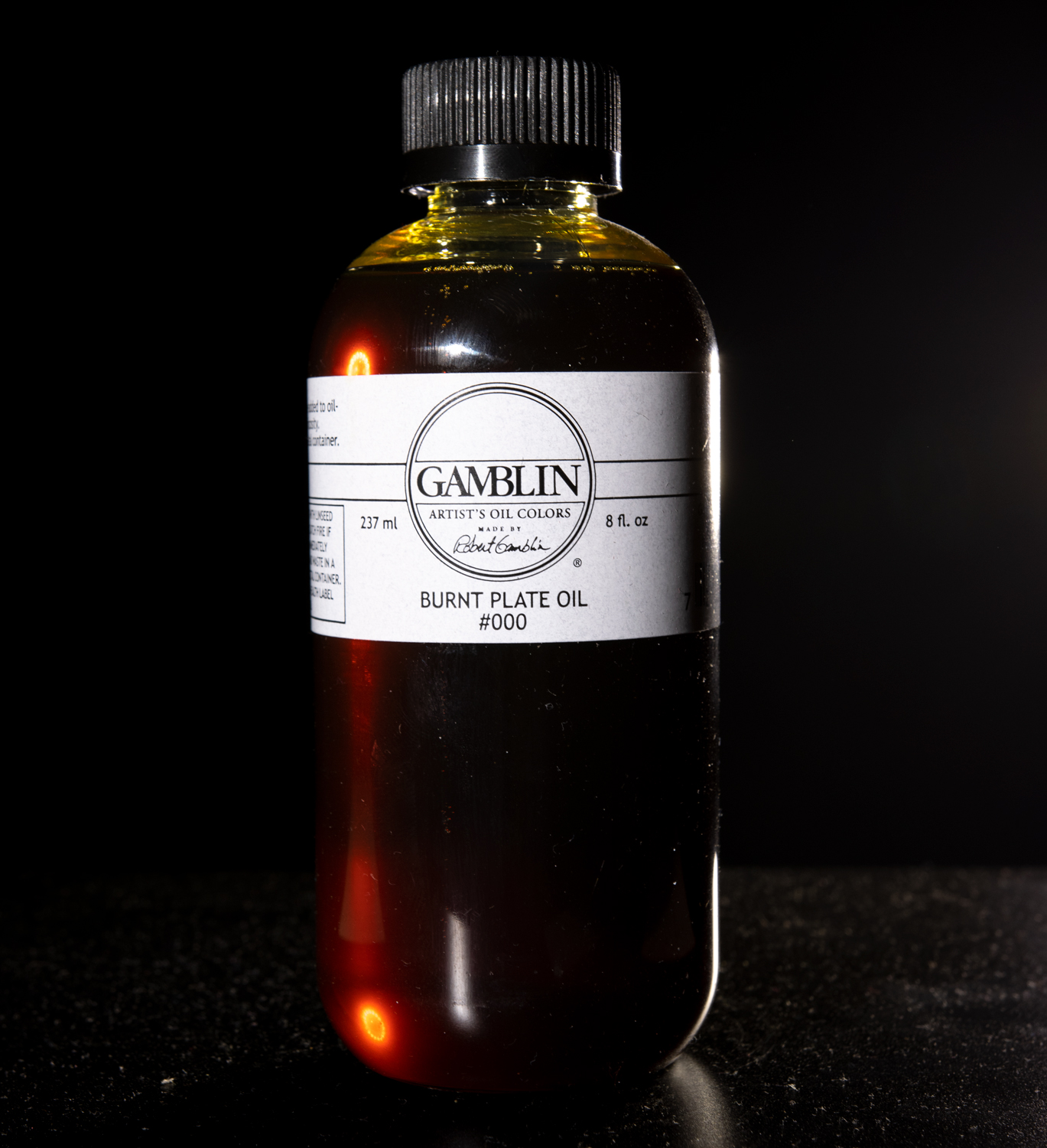 _MG_3683 Gamblin Burnt Plate Oil 237ml