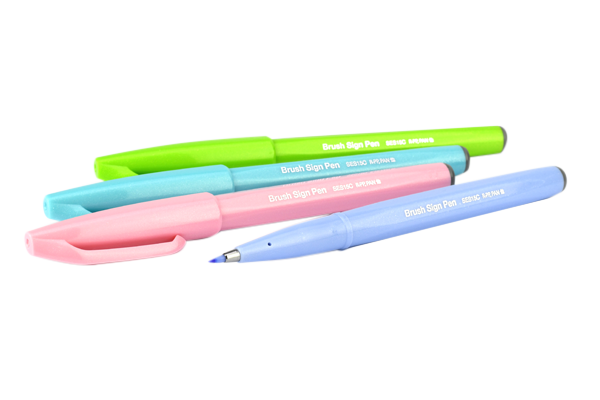 Pentel Sign Pen Brush Faserschreiber (SES15C)