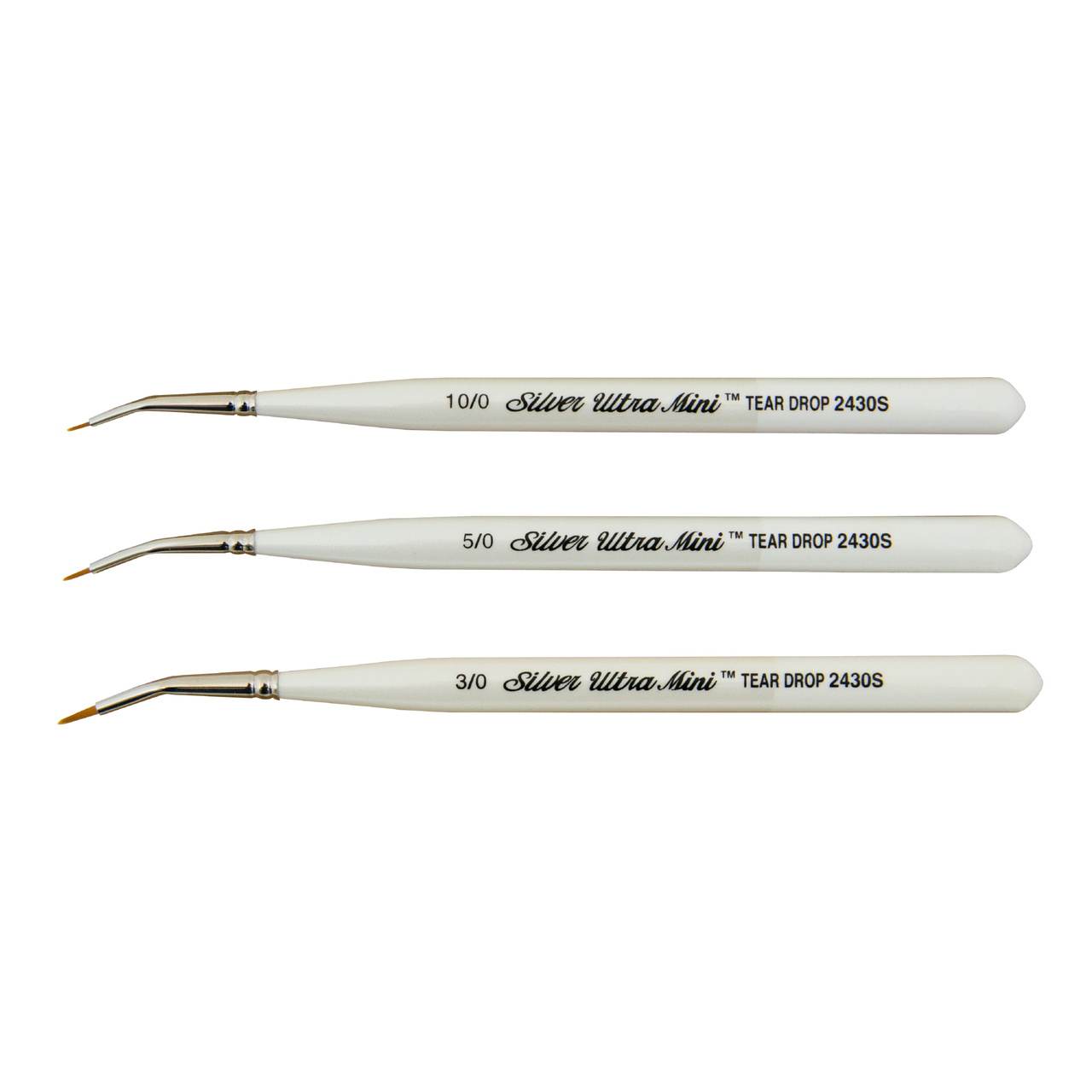 2430S_Ultra_Mini_Tear_Drop-01__17559 Silver Brush Ultra Mini 2430S Tear Drop SH