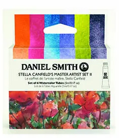 Daniel Smith Stella Canfields Master Artis set II - 5ml x 6 Tuben
