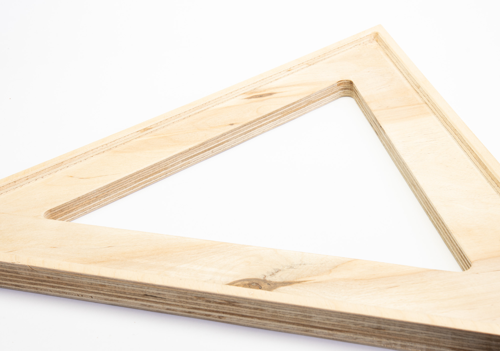wooden frame triangle