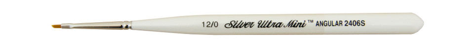 2406S-12-0_Ultra_Mini_Angular__98267 Silver Brush Ultra Mini 2406S Angular SH 12/0